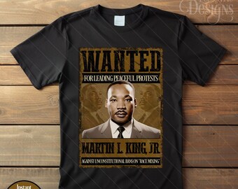 Digital Black History Month Man Iron on Transfer Tshirt Design | Shirt Tee Clipart | African American | Men Boy Clothing Wanted Pioneer PNG