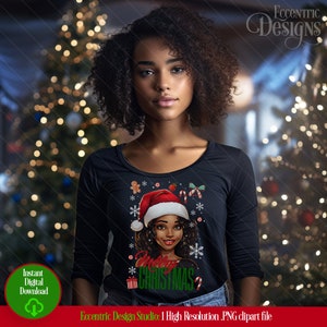 Digital Mrs. Claus Christmas Iron on Transfer Tshirt | Shirt | PNG | Sticker | Label | Clipart Cut File | Graphic Tee Woman | Pajamas | Gift