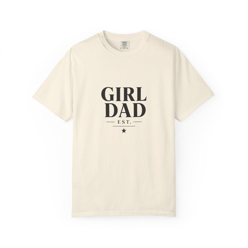 Girl Dad Shirt Comfort Colors - Dad of Daughters - Father's Day Gift image 2