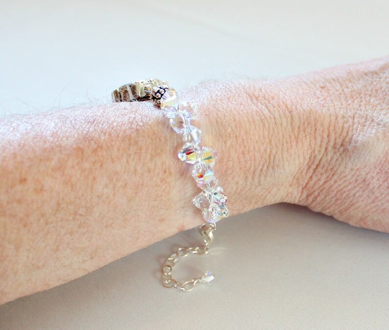 15th Anniversary Gift Swarovski Bracelet Watch Gift For Etsy