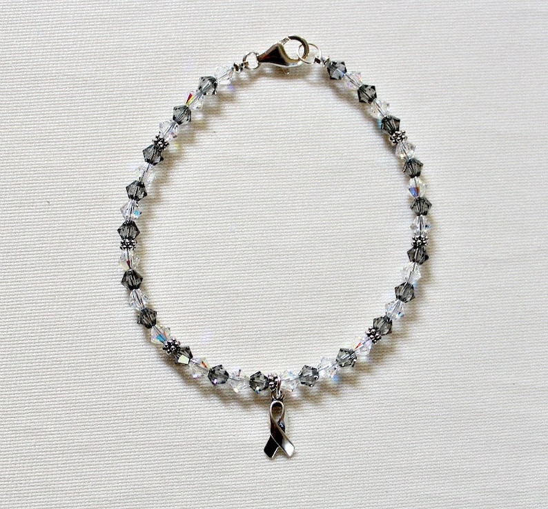 Brain Cancer Bracelet Brain Tumor Jewelry Cancer Survivor Etsy