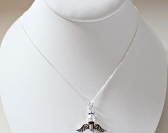 ★スジ＆イソンギョン着用★AUGUST HARMONY★angel necklace スジ＆イソンギョン着用☆angel necklace/AUGUST HARMONY