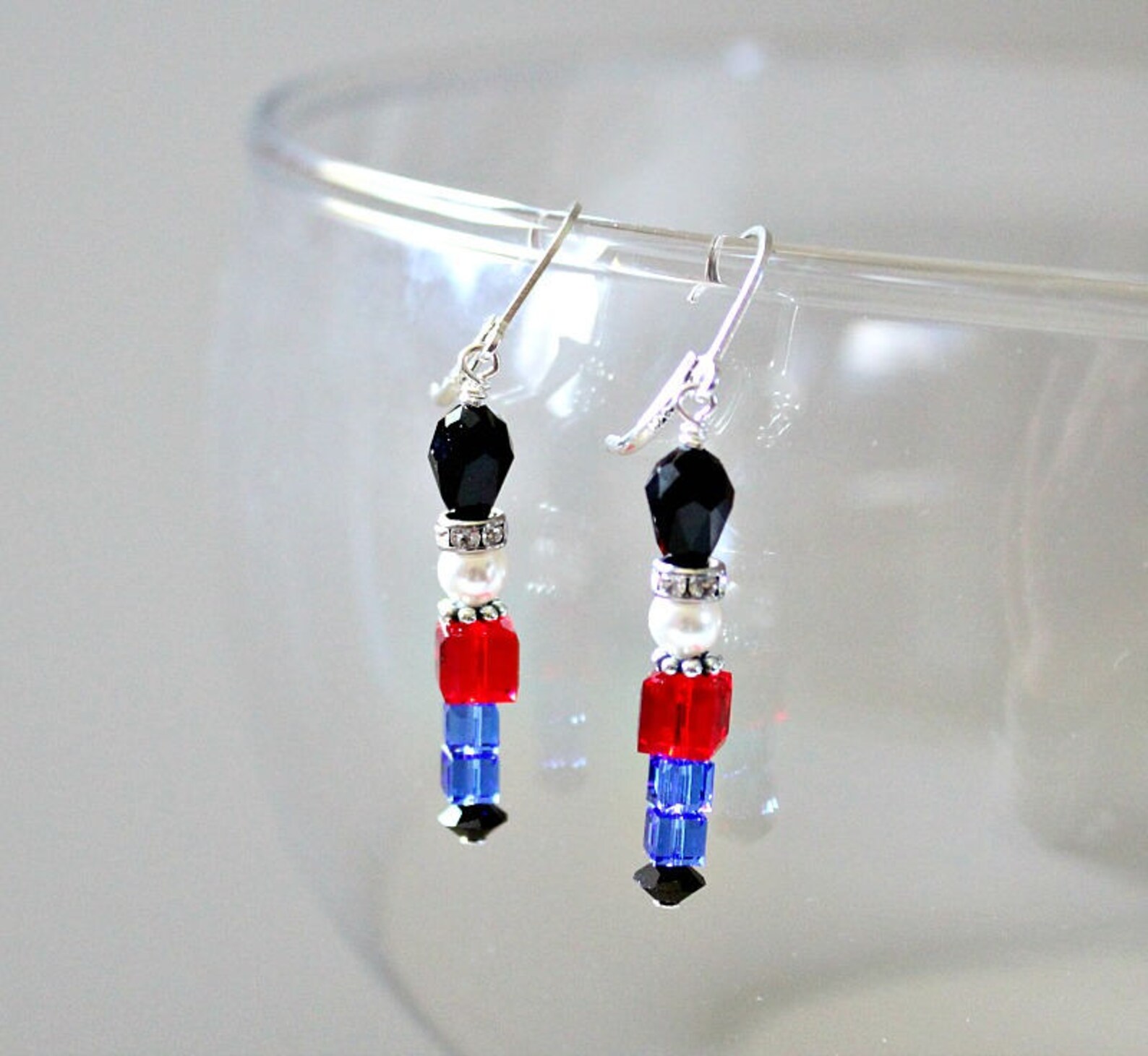Nutcracker Earrings Christmas Gift For Teen Girl Swarovski Etsy