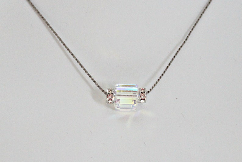 April Birthstone Necklace Gift for 10 Year Old Girl Sweet 16 Etsy