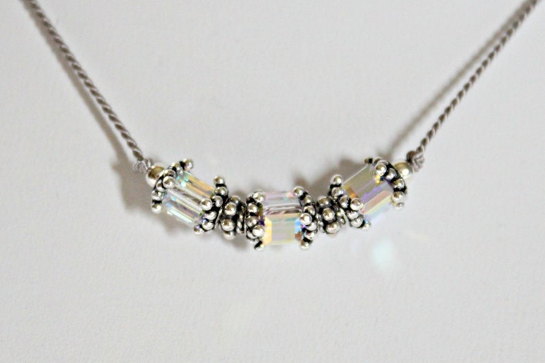 April Birthstone Necklace Teen Girl Gifts Unique Birthday Etsy