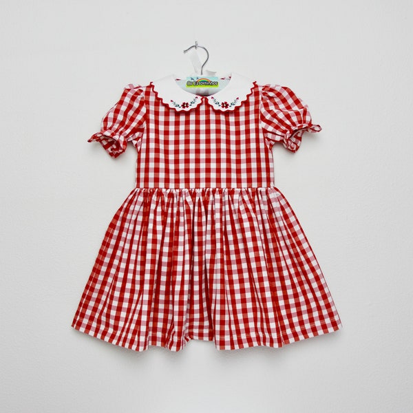 Gingham Dress Etsy