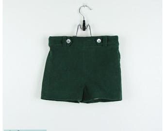 Short Garçon - Short en velours côtelé de coton