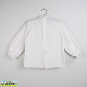 Cotton Soft and warm bow Girls Blouse Available in Various colors zdjęcie 3