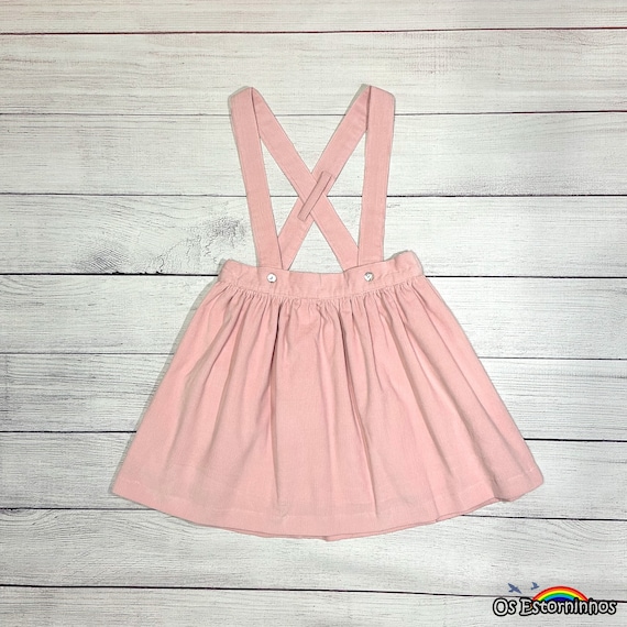 strapless open back dress Baby Girl Suspender Dress