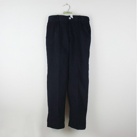 Kids' Corduroy Dress Pants, Navy Blue and More (Elastic Waist)