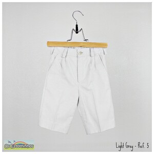 Boys pants Oxford cotton blend pants Other colors available image 4