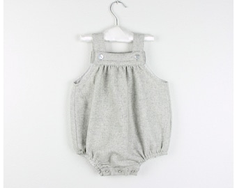 Baby romper - Wool blend romper - Other colors available