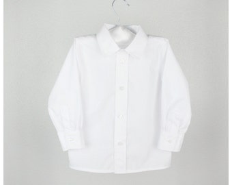 Boys shirt - Boys Long Sleeve  Dress Shirt - Other colors available