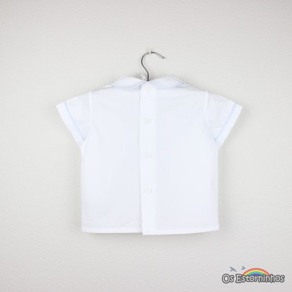 Maglietta A Manica Lunga Per Beb&egrave; | Collo Peter Pan | Cotone Elastico | Taglie 50-98 | Ideale Per Bambino E Bambina