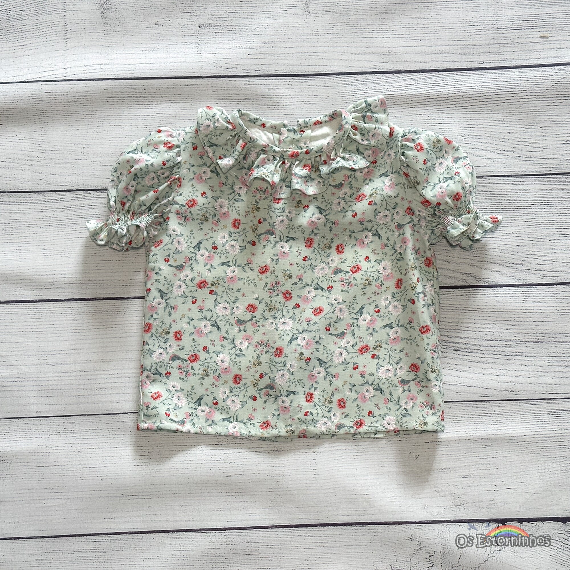 This Is The Time Green Ditsy Floral Blouse – Shop the Mint