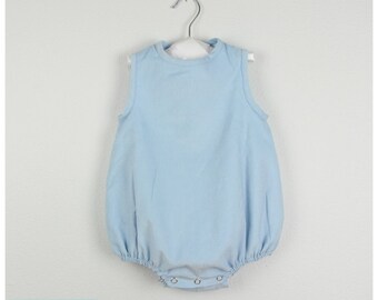 Bubble romper -  Sleeveless corduroy romper