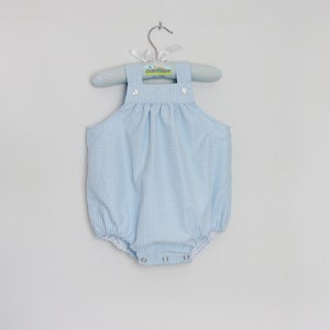 Baby Romper - Gingham Romper - Available in several colors and in stripes