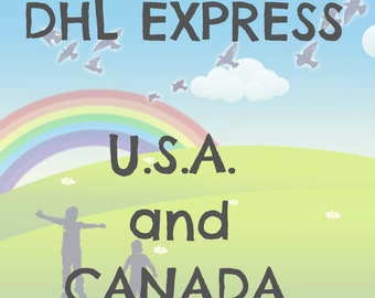 Expressverzending (DHL) - Verenigde Staten en Canada