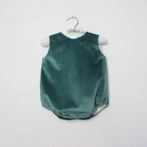 Bubble romper -  Sleeveless Velvet romper - Available in more colors