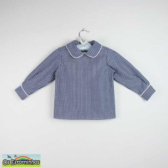 トップス Phlannel Cotton Silk Gingham Check Shirt 1954 QLS GINGHAM