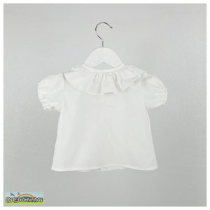 Girls Blouse Lightweight 100% Cotton Short sleeve Blouse image 1