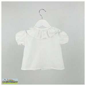 Girls Blouse Lightweight 100% Cotton Short sleeve Blouse zdjęcie 1