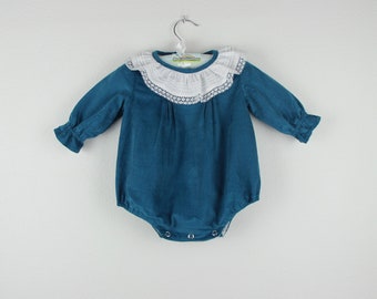 Bubble romper - Long Sleeve corduroy romper