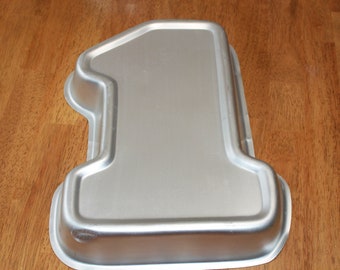 Wilton Number One Cake Pan #502-1905, 1979 edition, pre