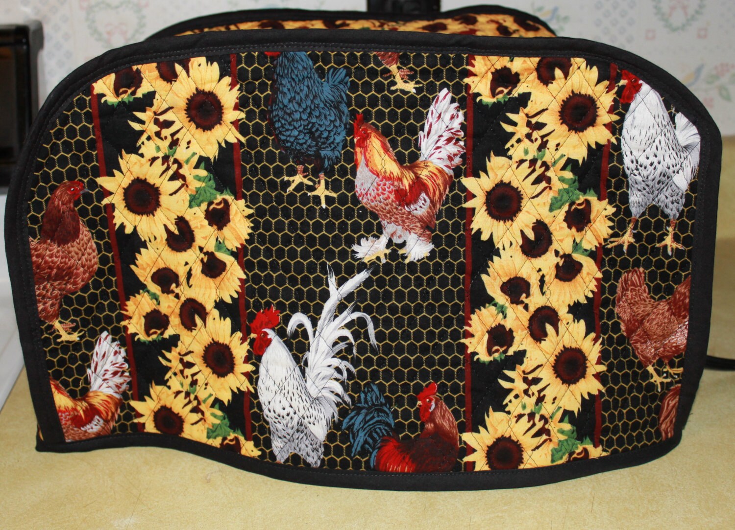 4Slice Toaster Cover Large Toaster Cover Kitchen Etsy