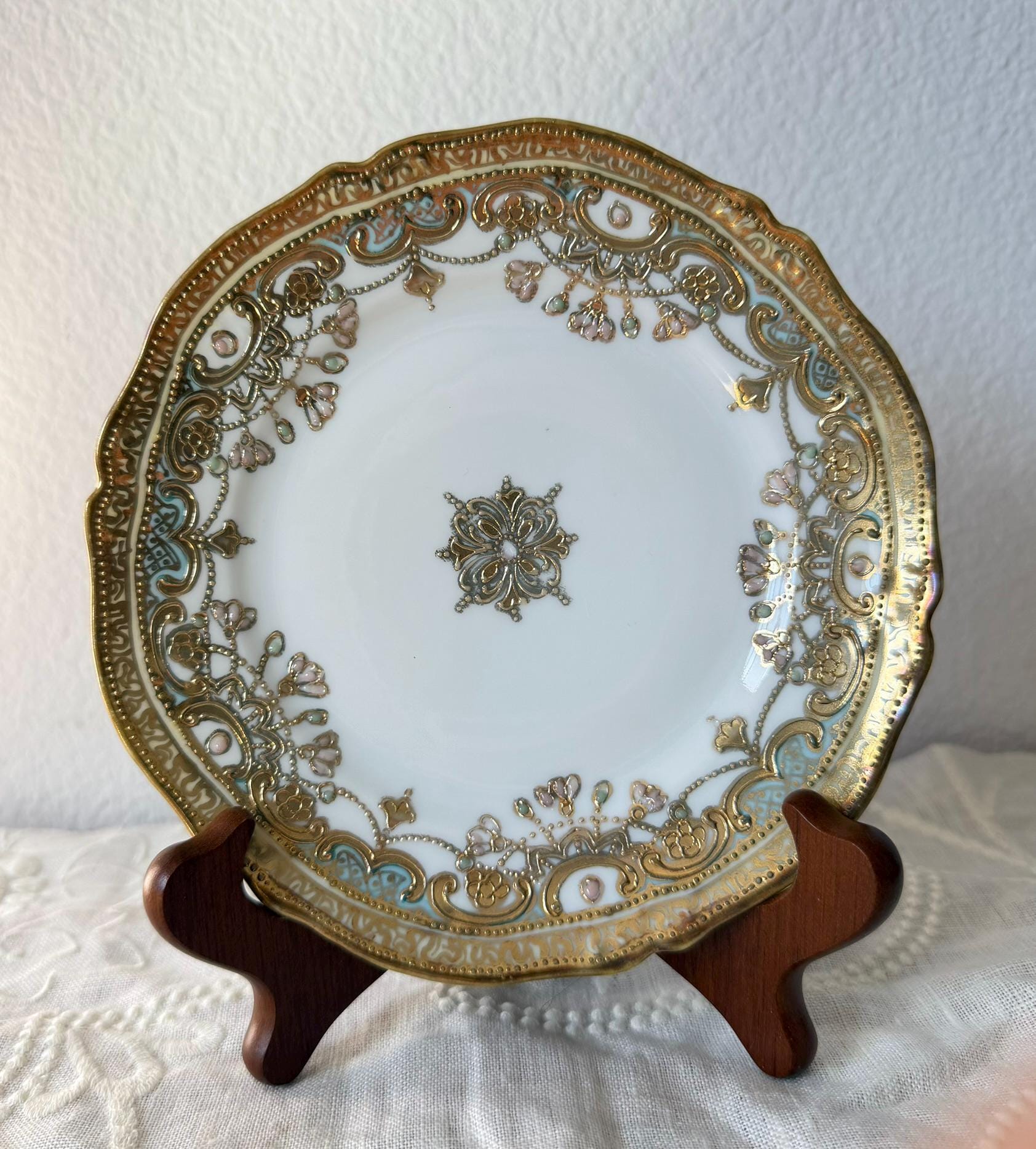 Antique Nippon Plate - Etsy