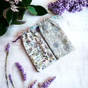 Liberty Fabric Zahnputz-Zahnpasta-Tasche.
