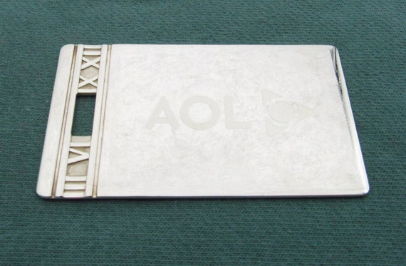 Aut ntico Tiffany Co Atlas Collection Etiqueta de equipaje grande
