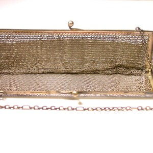 Vintage Sterling Silver Whiting and Davis Mesh Purse Weight 183 Grams ...