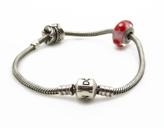 luister Anekdote Ontspannend Pandora Sterling Zilveren Bedel armband & 2 Bedels - Etsy Nederland