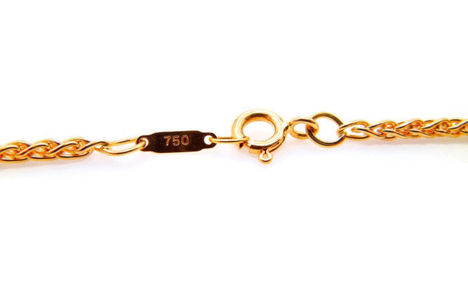 Authentic Tiffany and Co 18K Yellow Gold Rope Chain 30 - Etsy