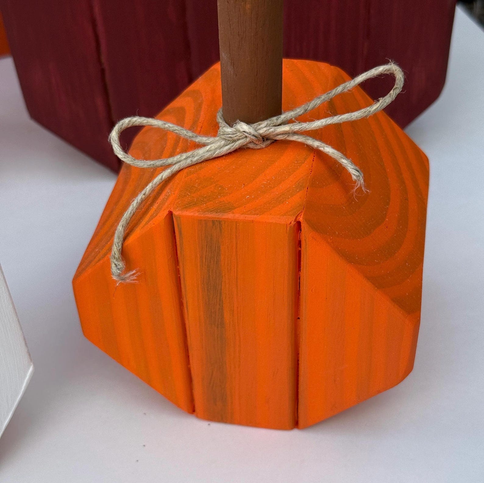 Handmade Wooden Pumpkins, Rustic Fall Decor, Farmhouse Halloween ...