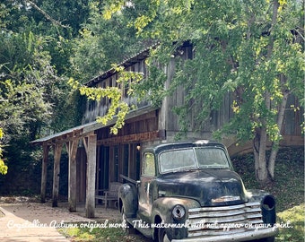 Antique Chevrolet Truck Giclee Photography Print