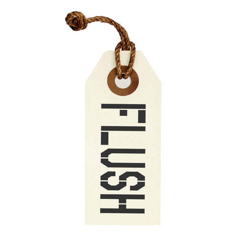 Floss Rustic Bathroom Sign Floss Brush Rinse Smile Flush Sign Dental Office Decor Teeth Bathroom Rules Dentist Hygienist Gift Rope image 6