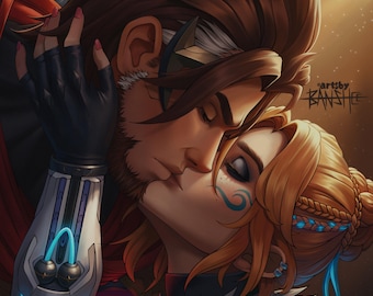Overwatch Emre × Freja Giclée Print