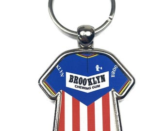 Brooklyn Chewing Gum Cycling Jersey Roger De Vlaeminck Metal Keyring Cycling Jersey Cycling Gift Cycling Memorabilia