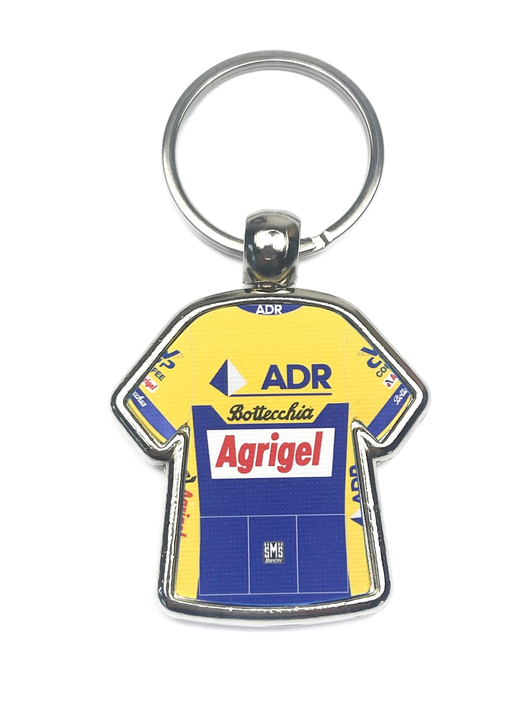 Portachiavi in metallo con maglia da ciclismo di Greg LeMond ADR