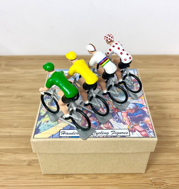 Figurine - CYCLISTE TOUR DE FRANCE 2022 MAILLOT A POIS