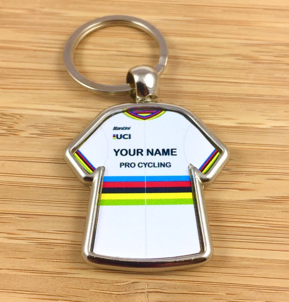 Maglia ciclismo personalizzata Portachiavi Regalo di | Etsy Italia