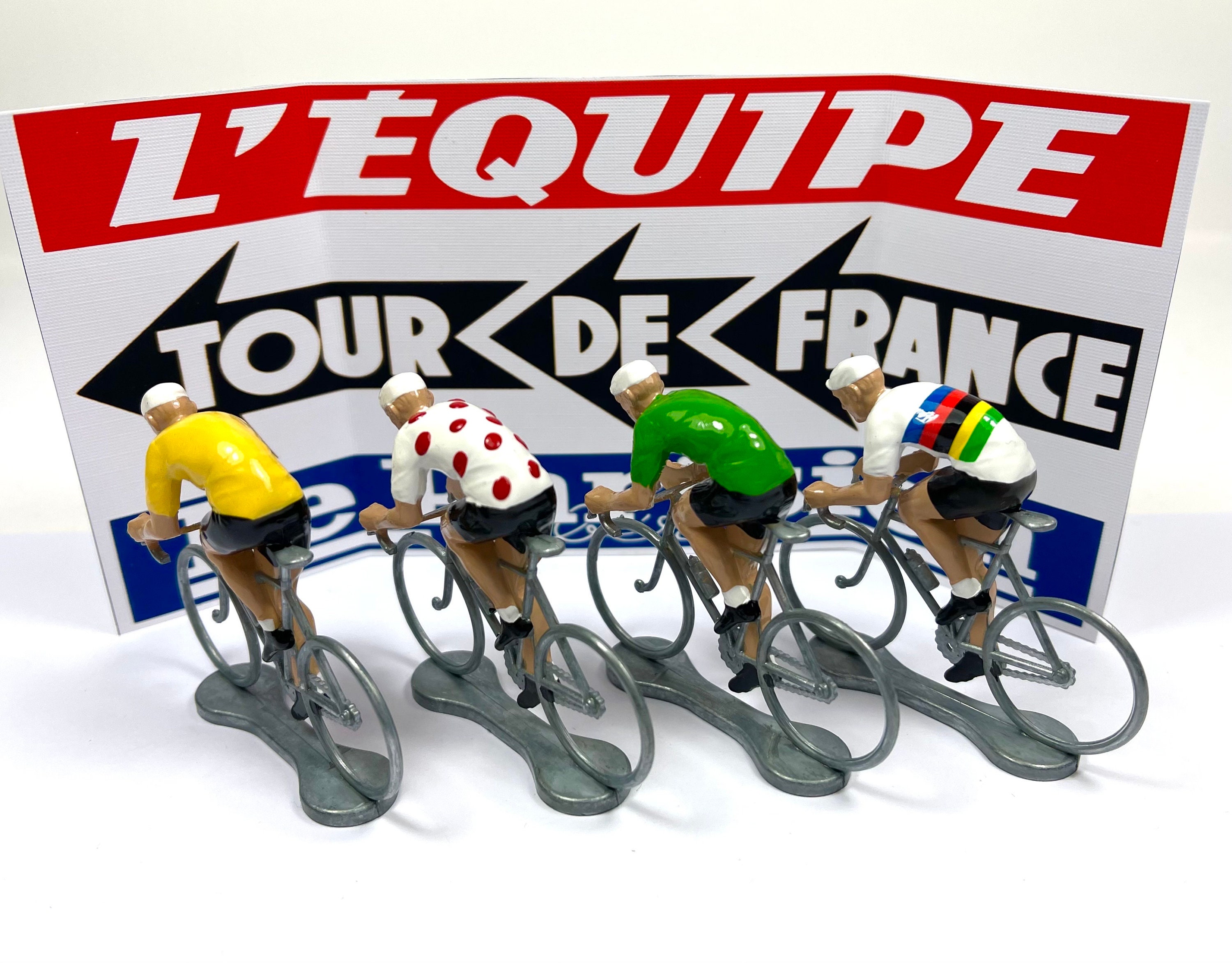 Figurine cycliste personnalisée, champion du monde cycliste, cadeau cycliste,  cadeau cycliste, cadeau d'anniversaire à vélo -  France
