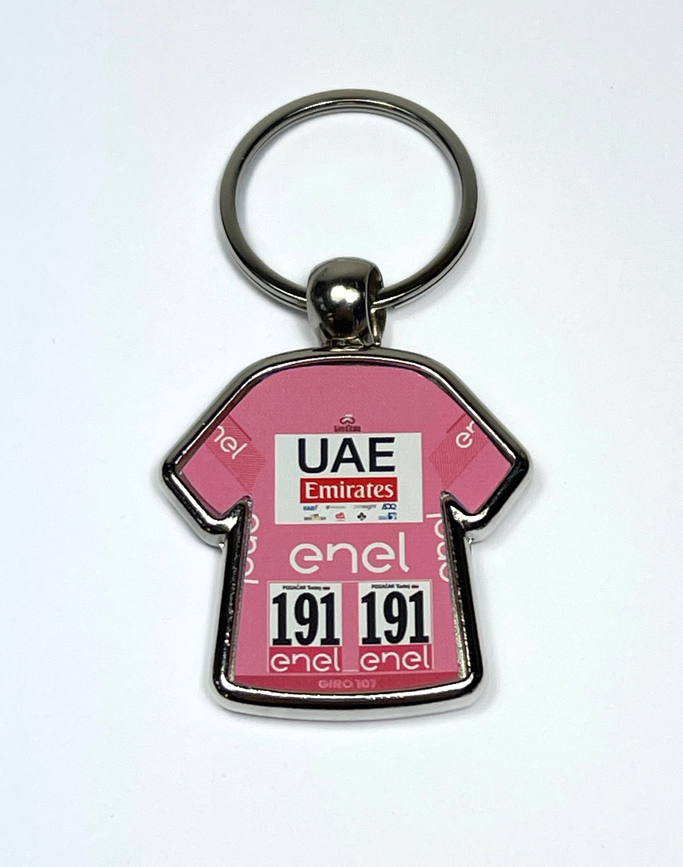 Tadej Pogacar Giro d'Italia Maglia Rosa 2024 UAE Maglia da