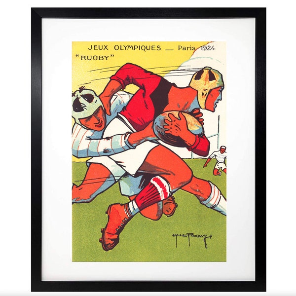 Rugby Art - Etsy