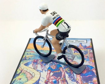 PERSONALISED Cycling Figure World Champion Cycling Figure Cyclist Gift, Cycling Gift Cycling Birthday Gift