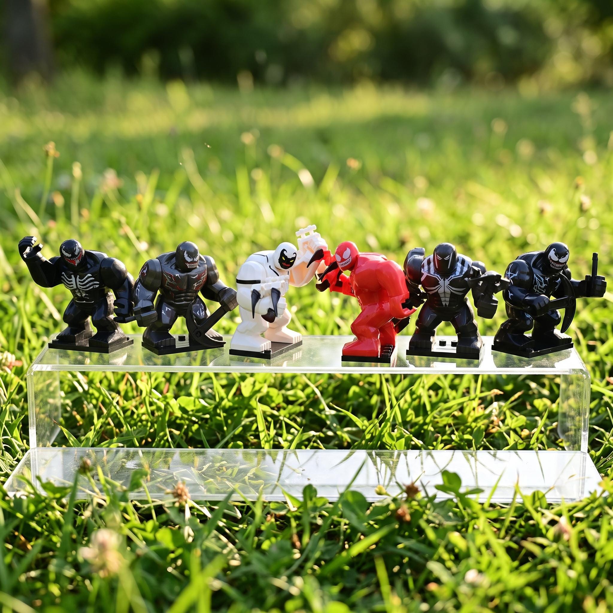 Symbiote spiderman legos - Etsy 日本