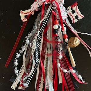 Baseball Mom Bogg Bag Ribbon Quaste