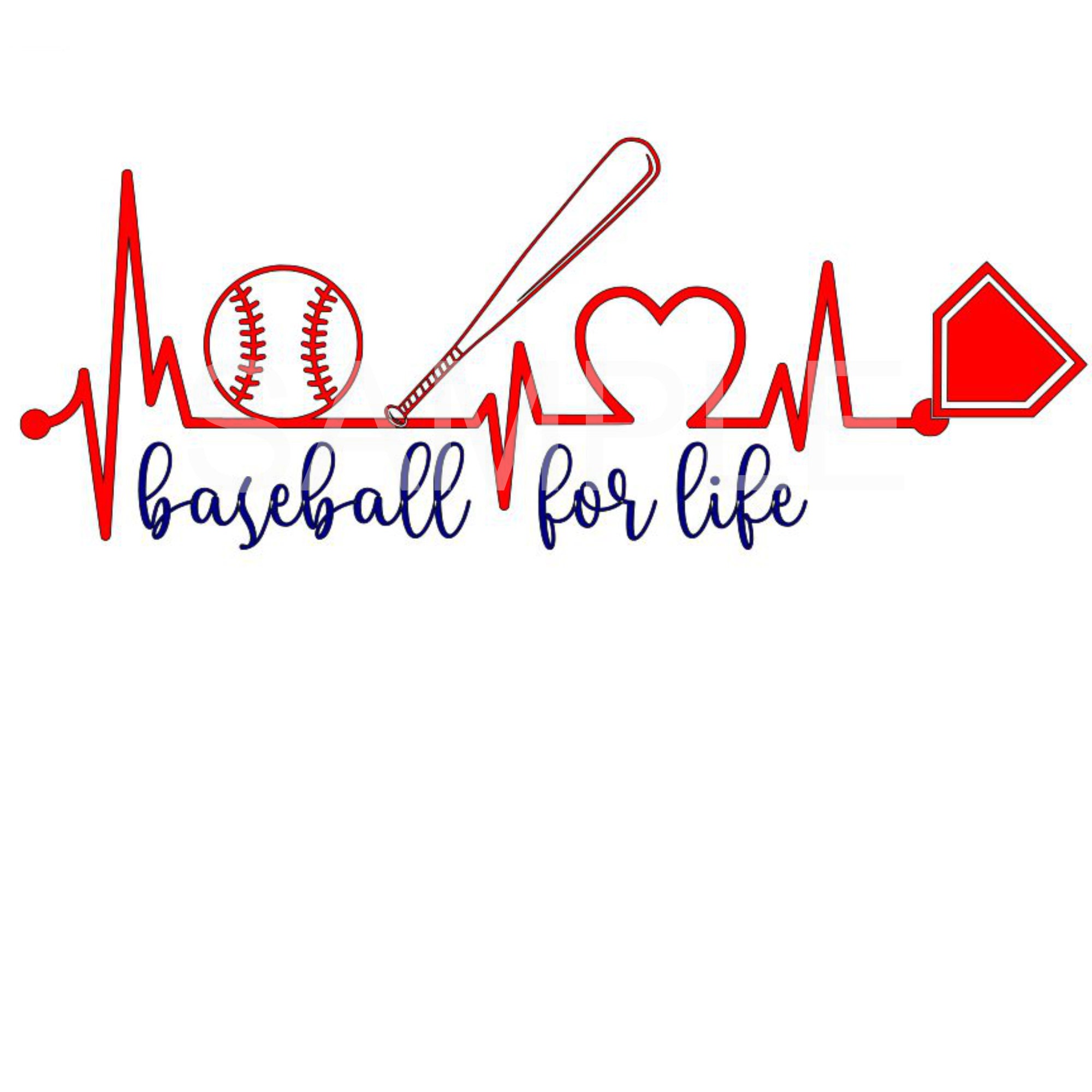 Baseball is Life SVG Etsy